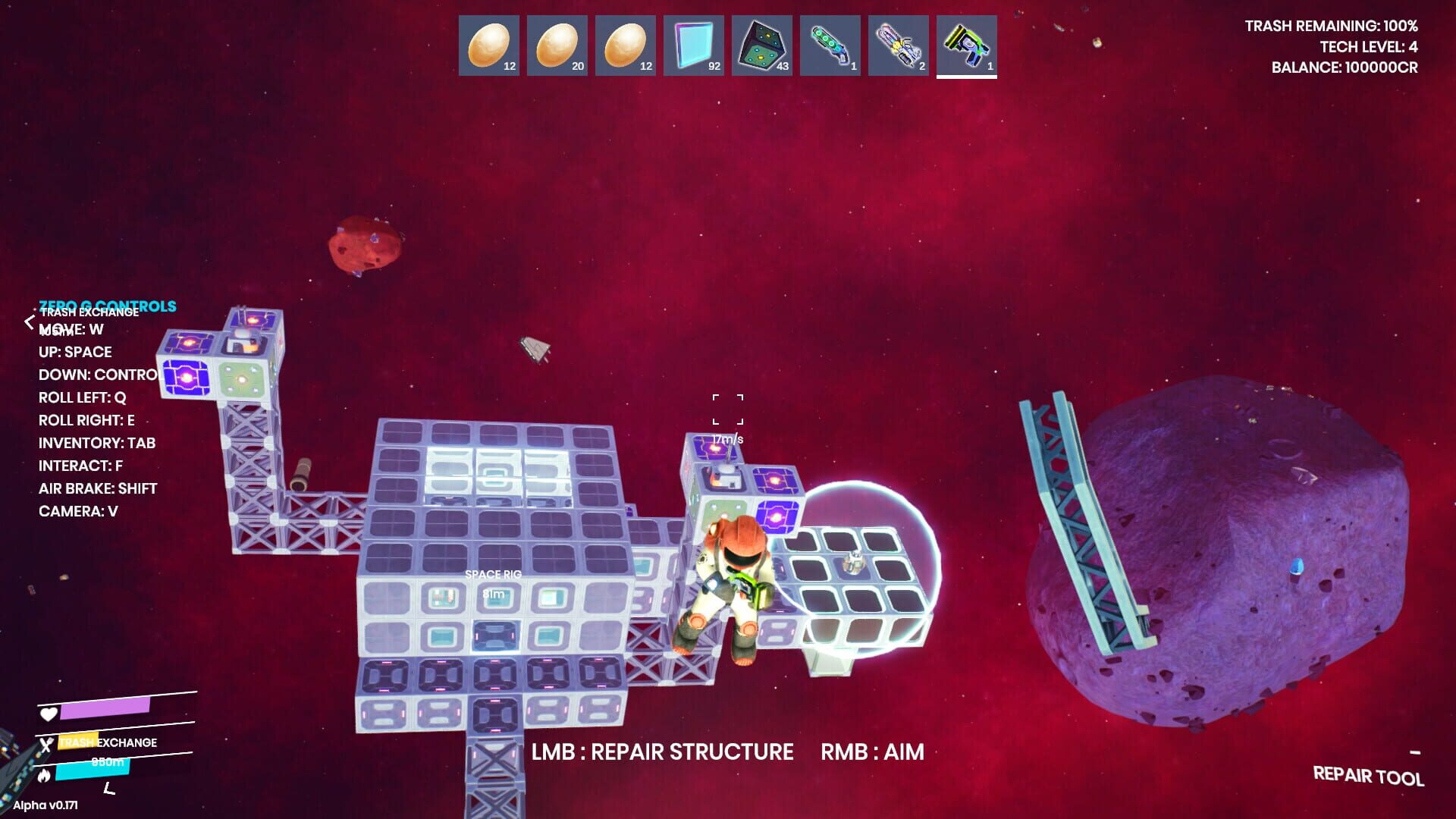 Screenshot for Space Trash Scavenger