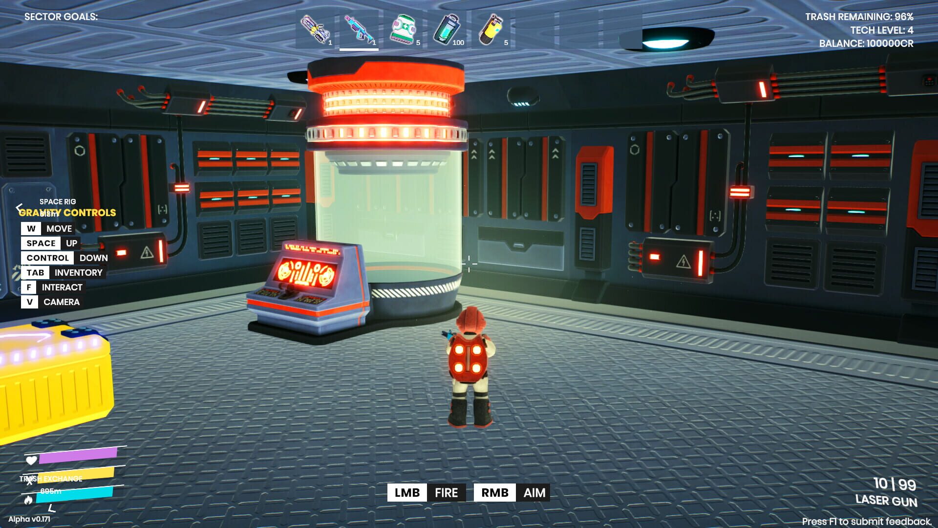 Screenshot for Space Trash Scavenger