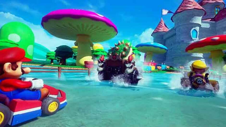 Screenshot for Mario Kart Arcade GP VR