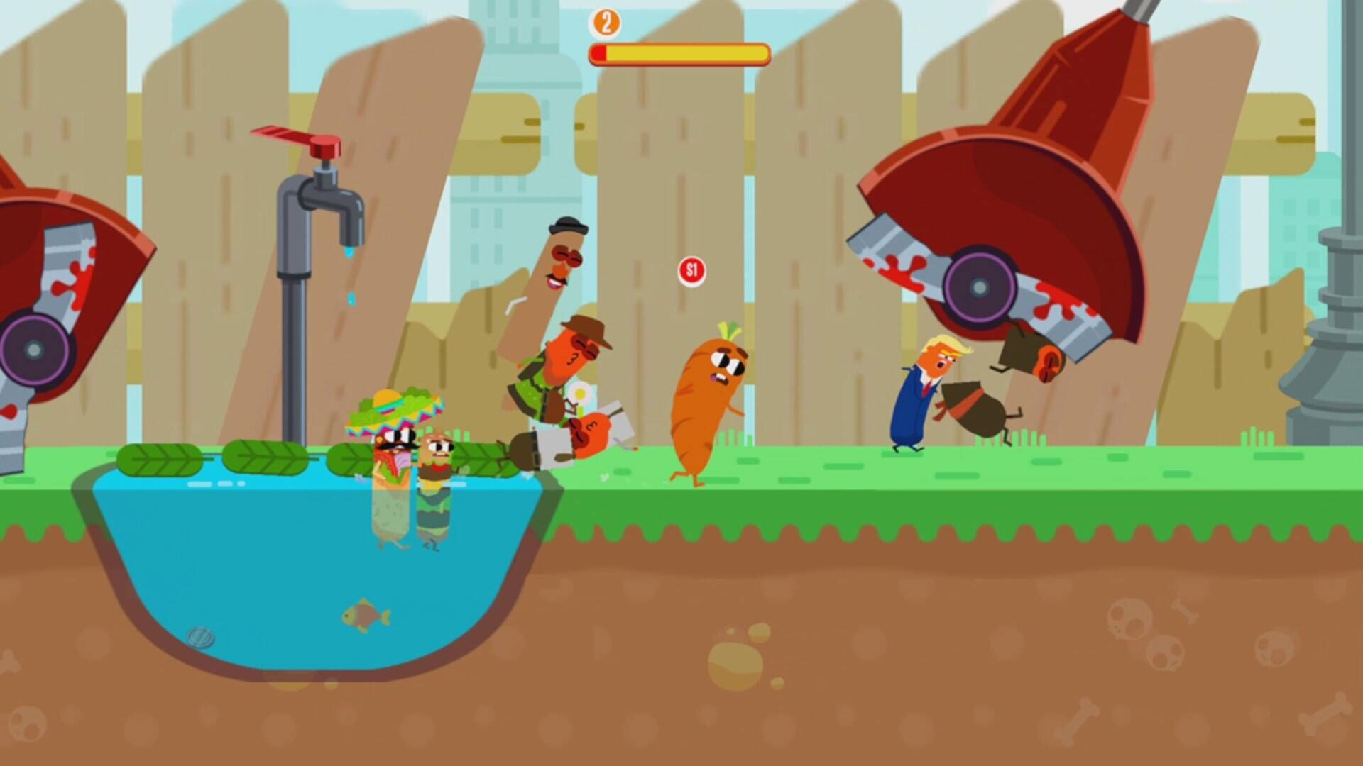 Screenshot for Run Sausage Run!