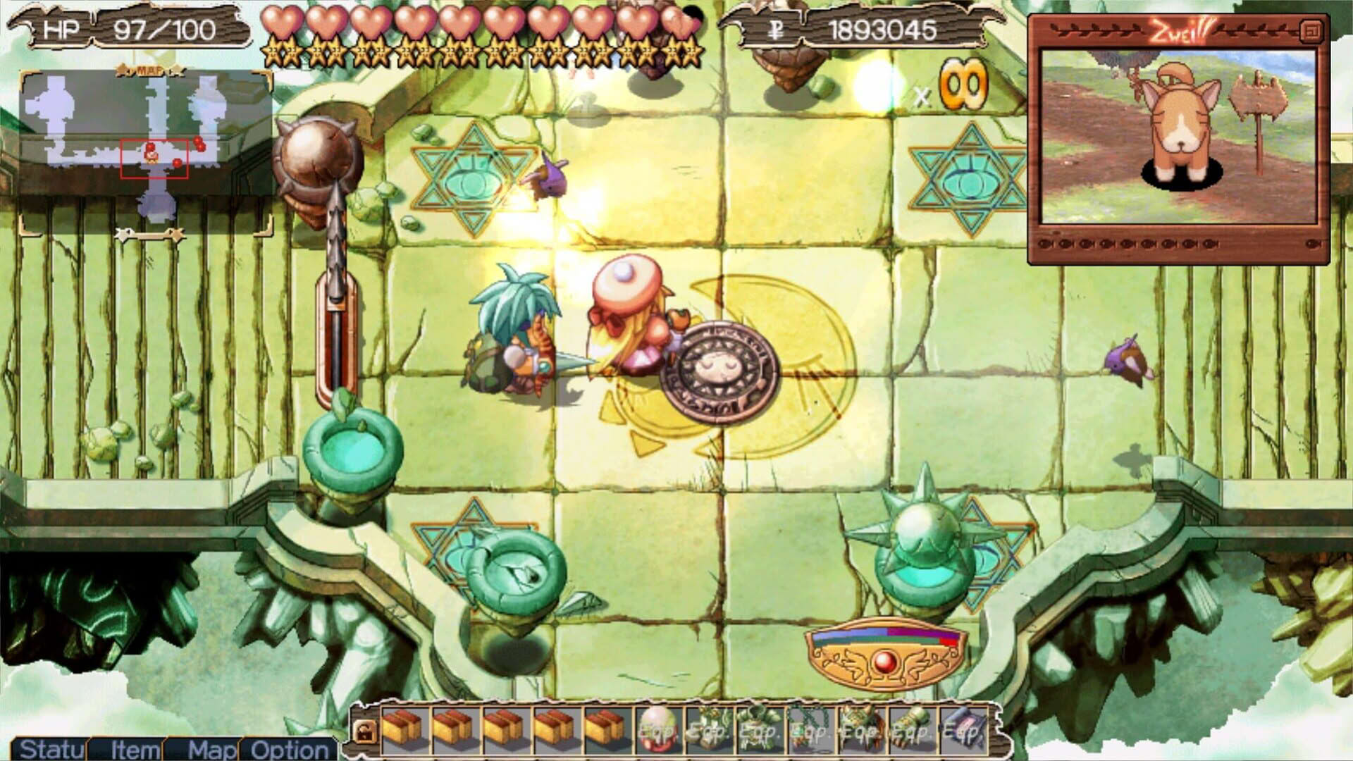 Screenshot for Zwei!!: The Arges Adventure