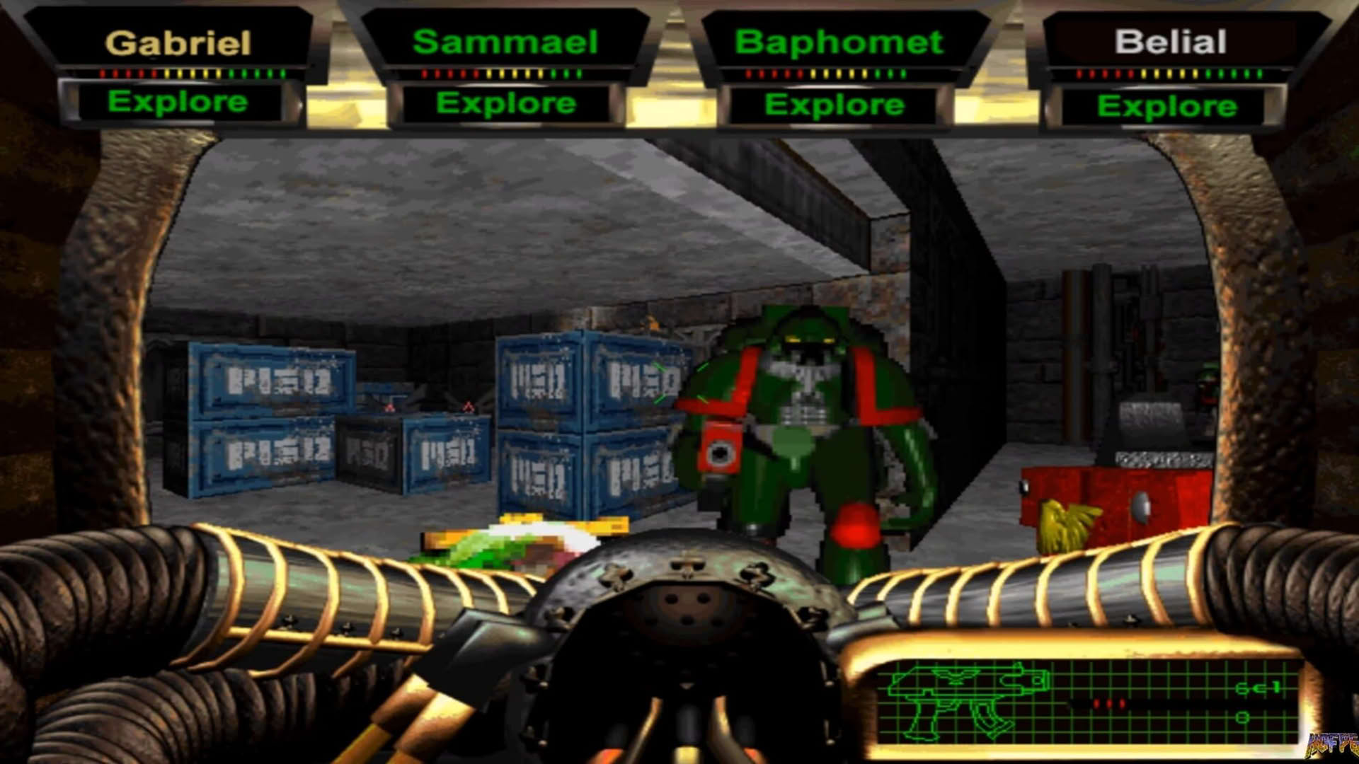 Screenshot for Warhammer 40,000: Dark Crusaders