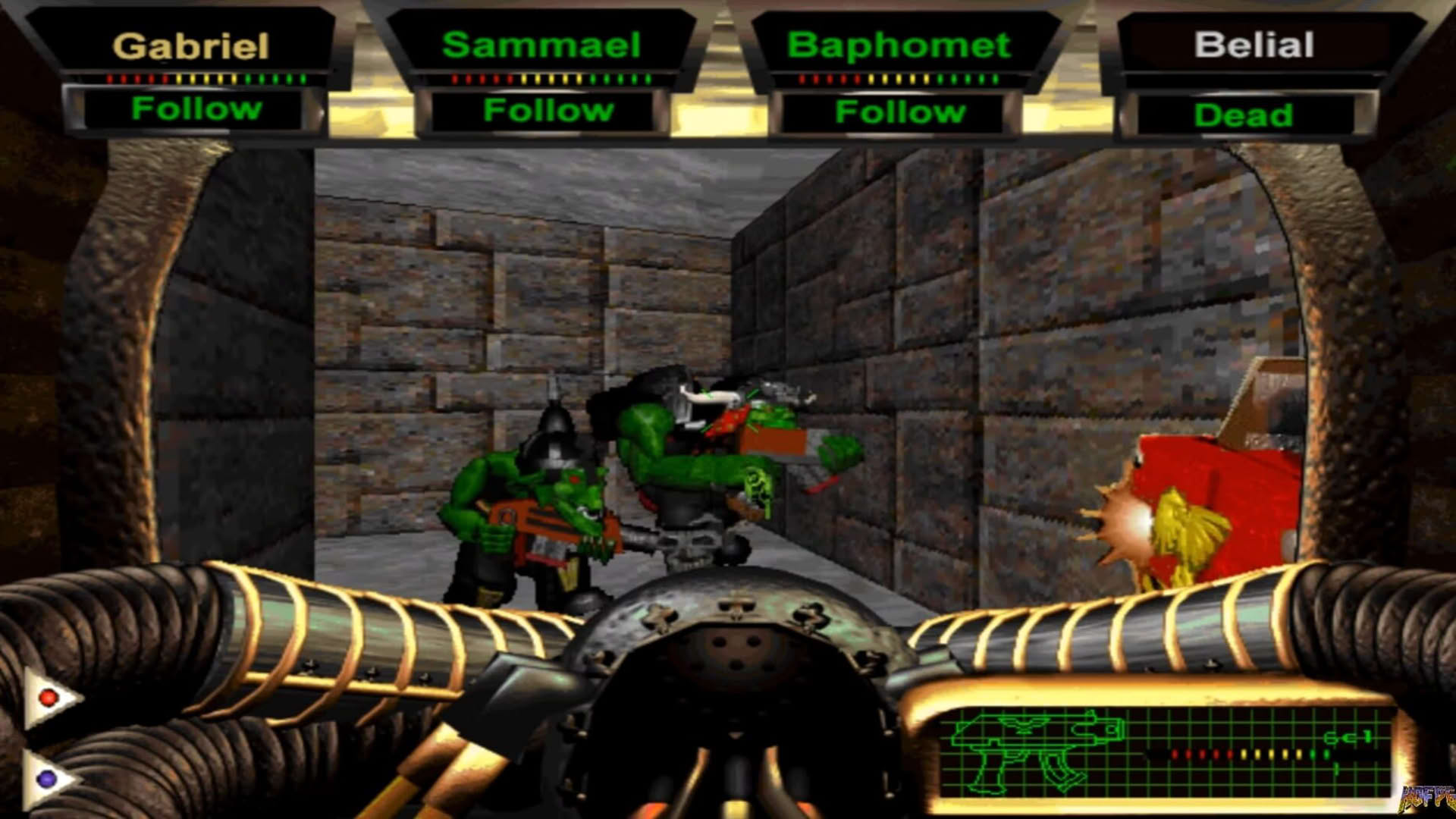 Screenshot for Warhammer 40,000: Dark Crusaders