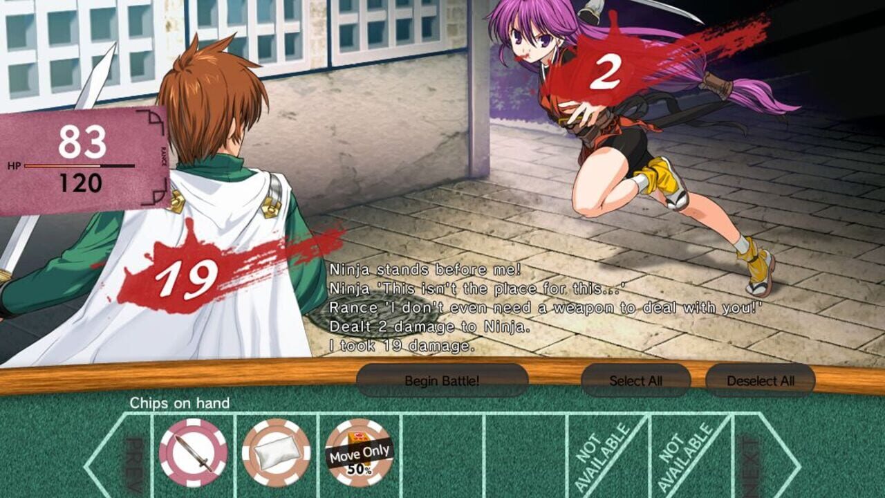 Screenshot for Rance 01: Quest for Hikari
