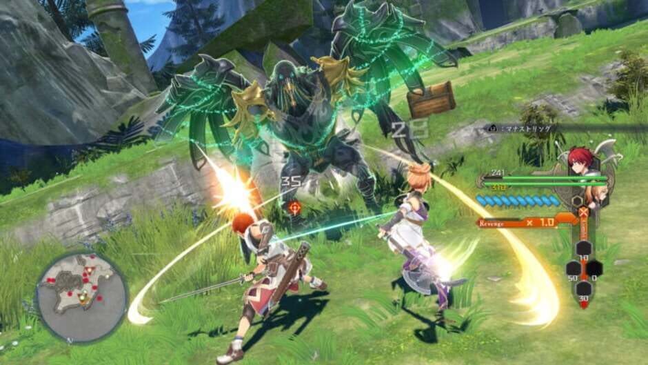 Screenshot for Ys X: Nordics