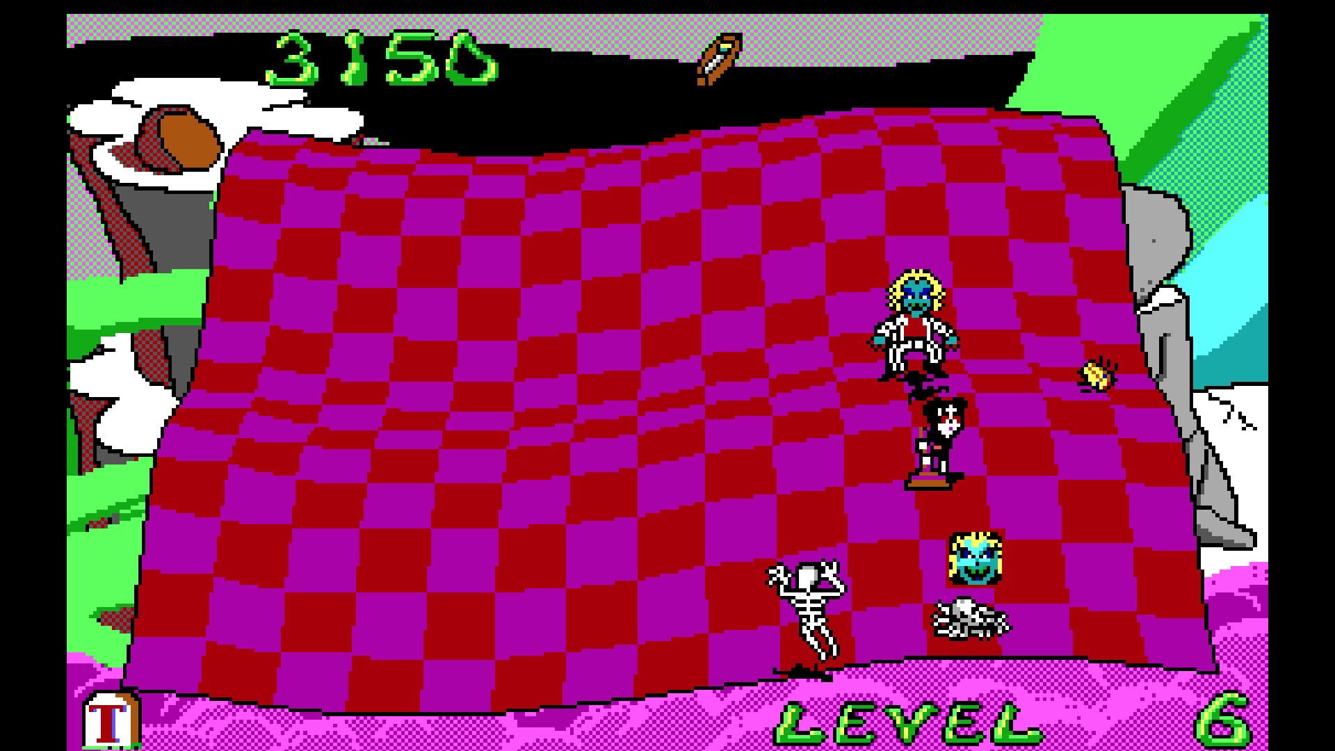Screenshot for Adventures of Beetlejuice: Skeletons in the Closet