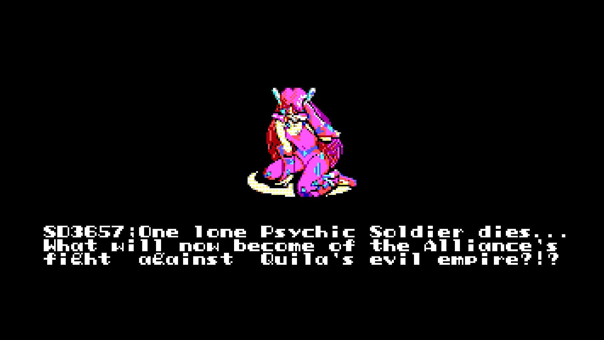 Screenshot for Cosmic Soldier 2: Psychic War