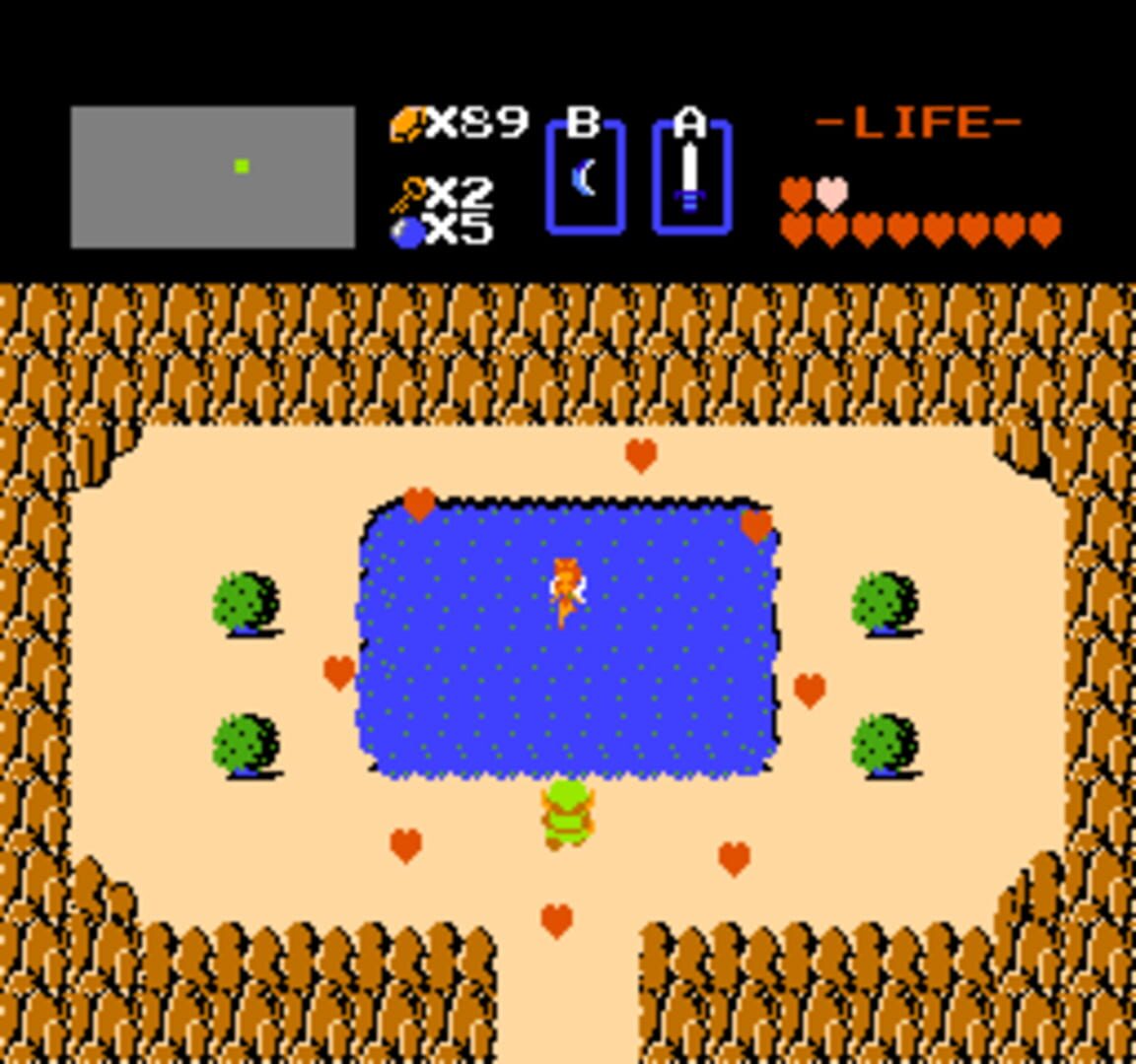 Screenshot for The Legend of Zelda