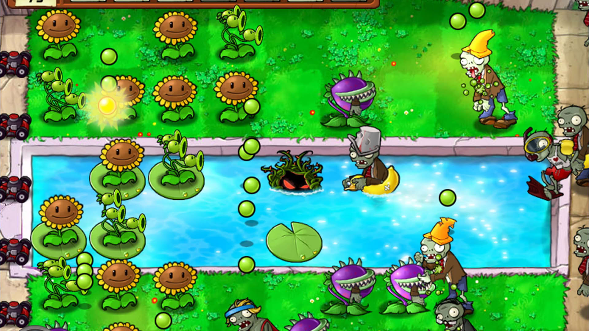 Screenshot for Plants vs. Zombies