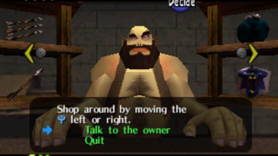 Screenshot for The Legend of Zelda: Ocarina of Time