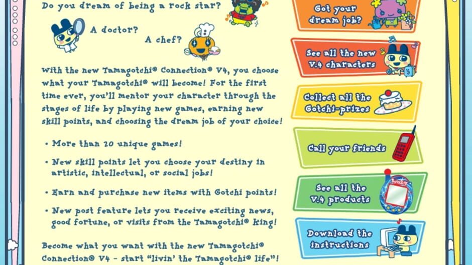 Screenshot for Tamagotchi Connection V4