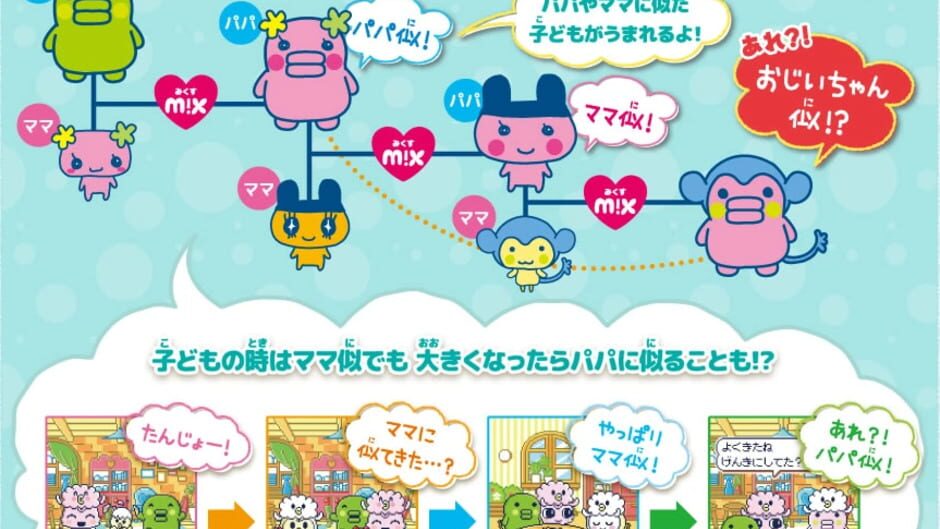 Screenshot for Tamagotchi mix: Melody mix ver.