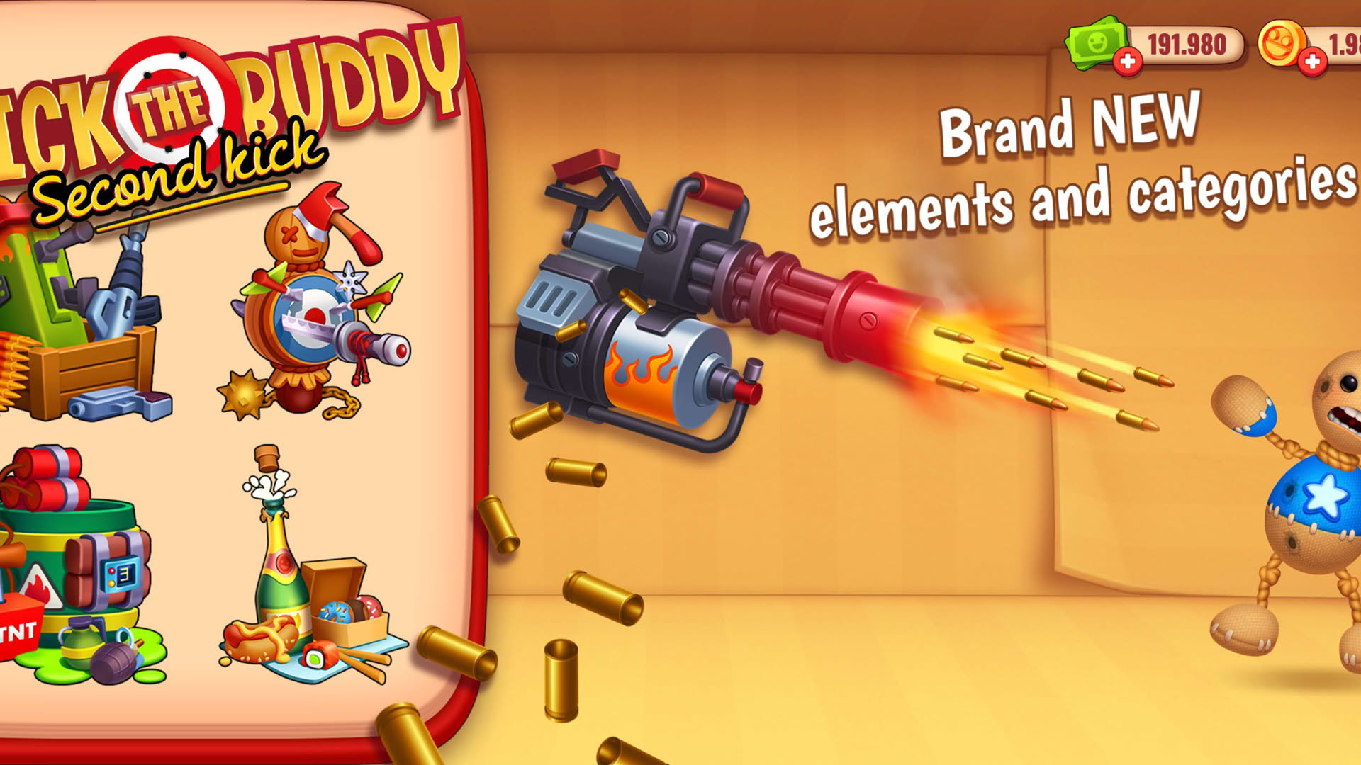 Screenshot for Kick the Buddy: Second Kick
