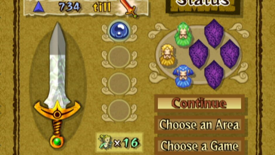 Screenshot for The Legend of Zelda: Four Swords Adventures