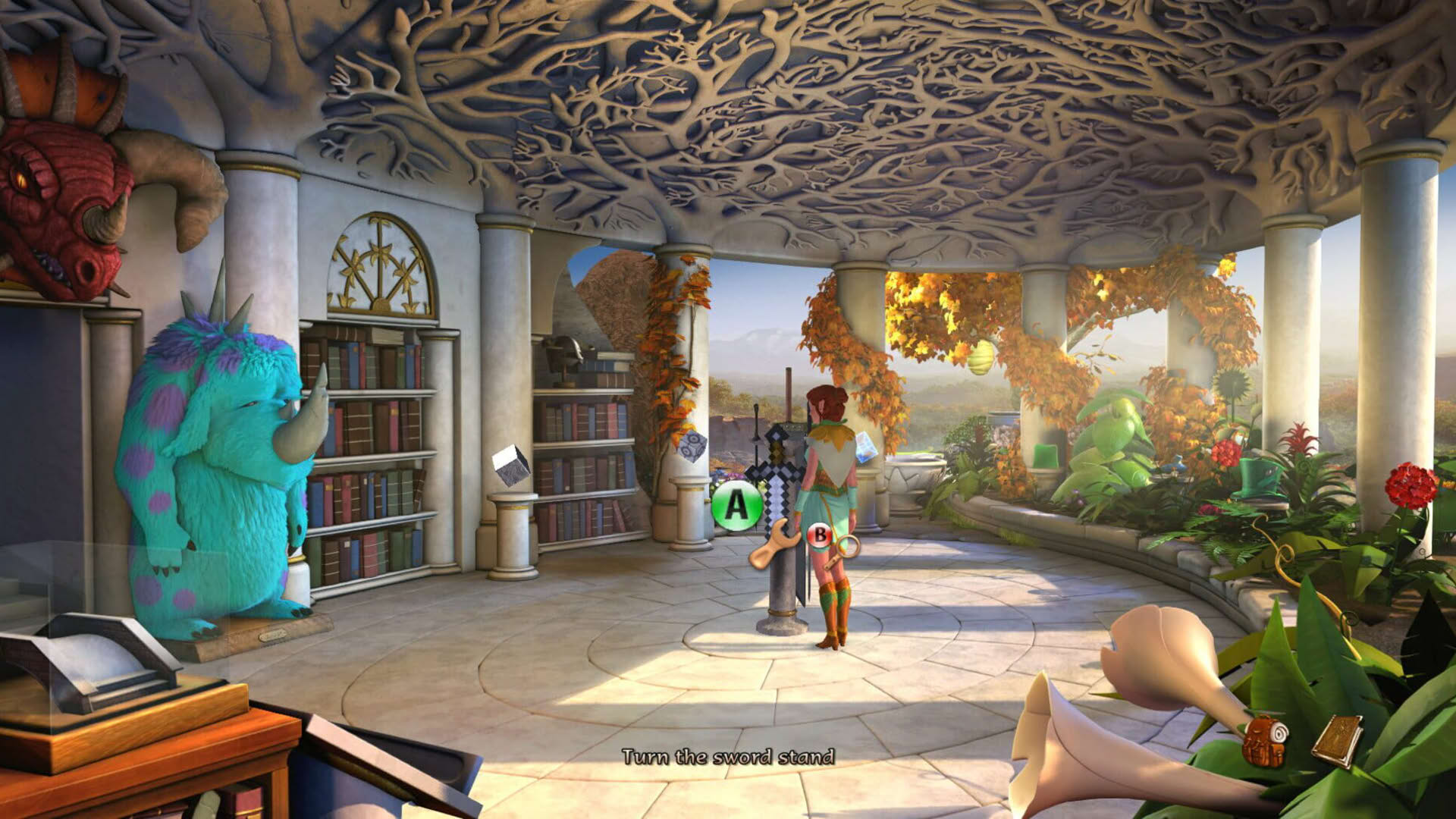 Screenshot for The Book of Unwritten Tales 2