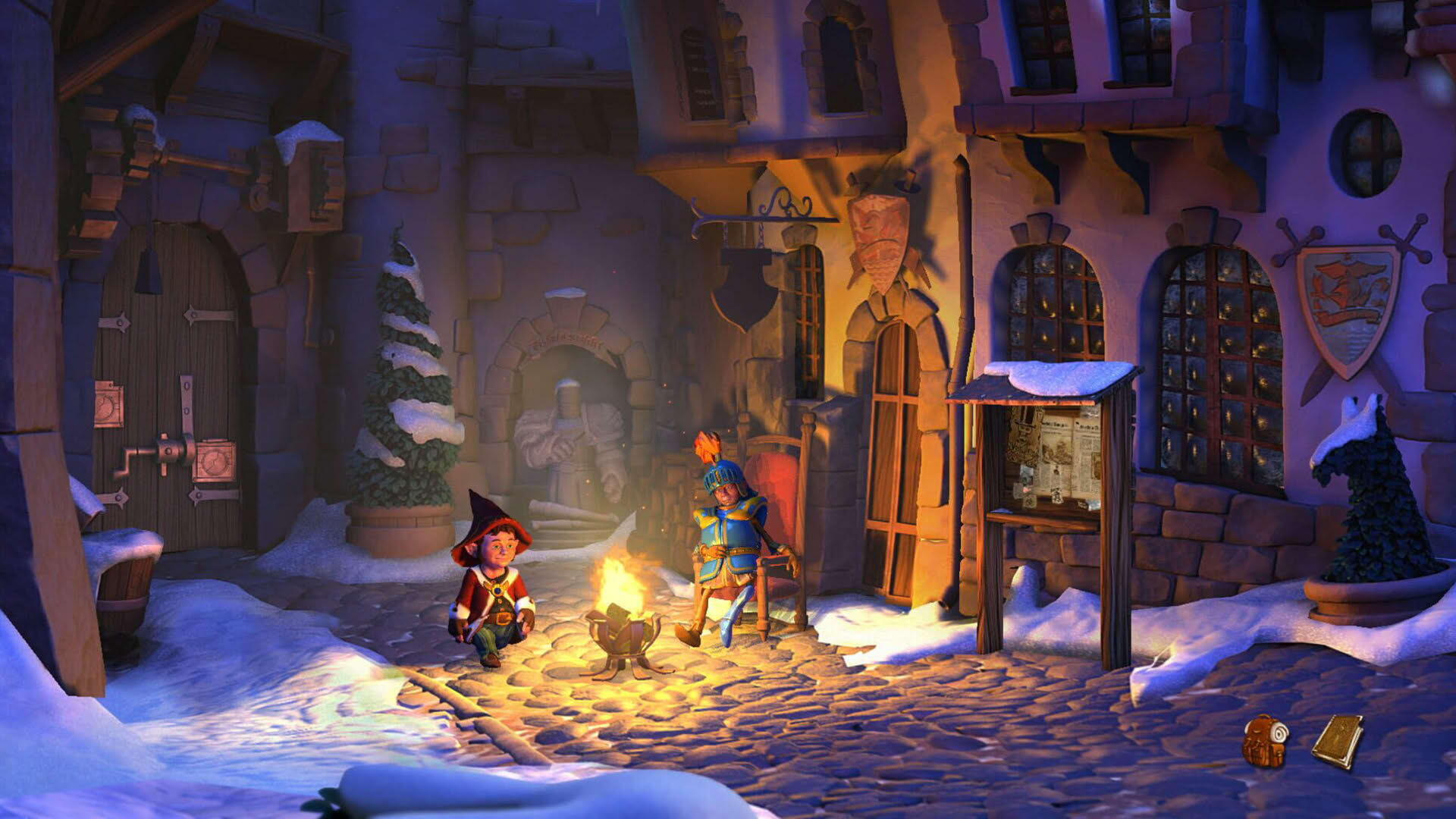 Screenshot for The Book of Unwritten Tales 2