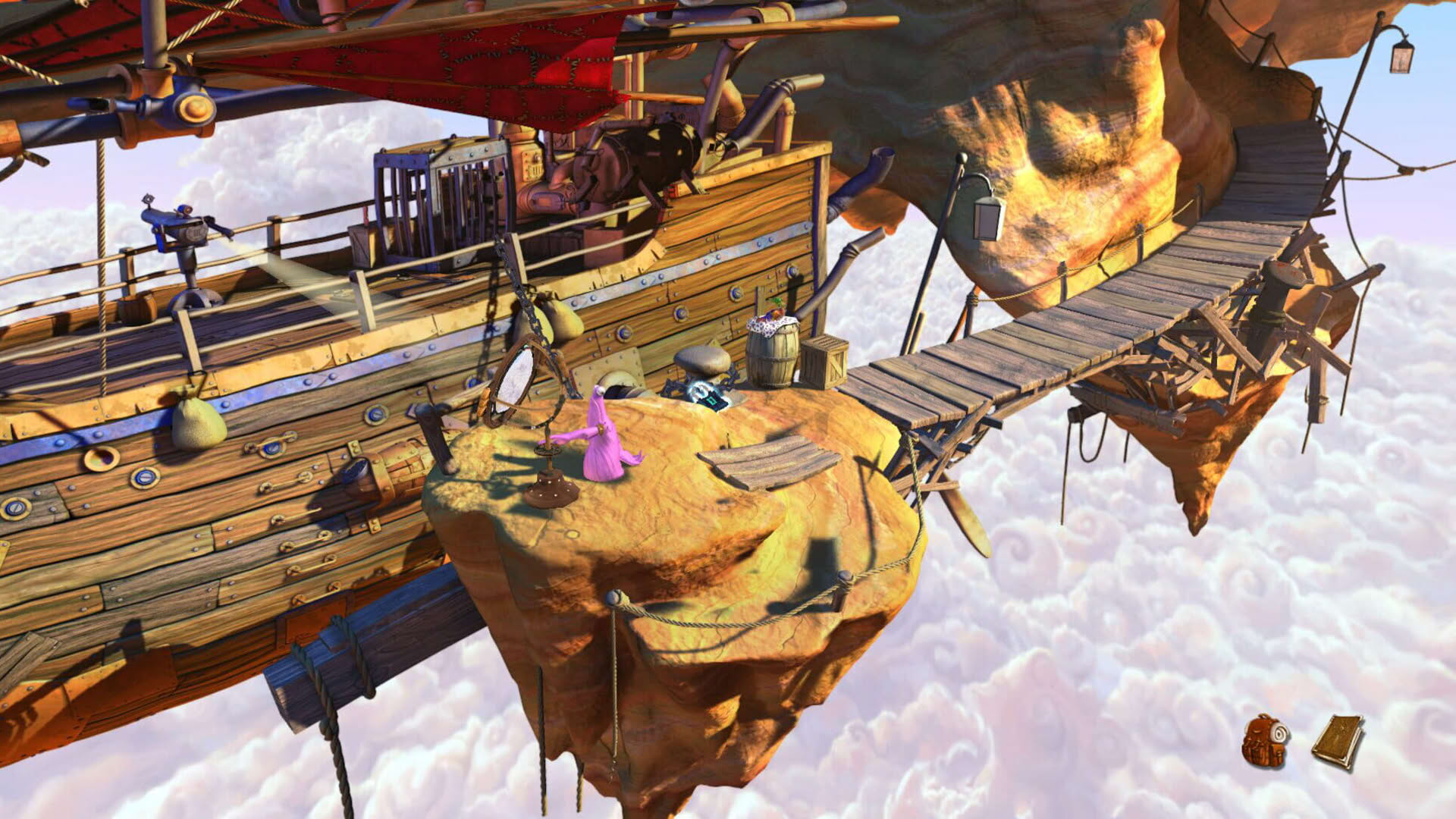 Screenshot for The Book of Unwritten Tales 2