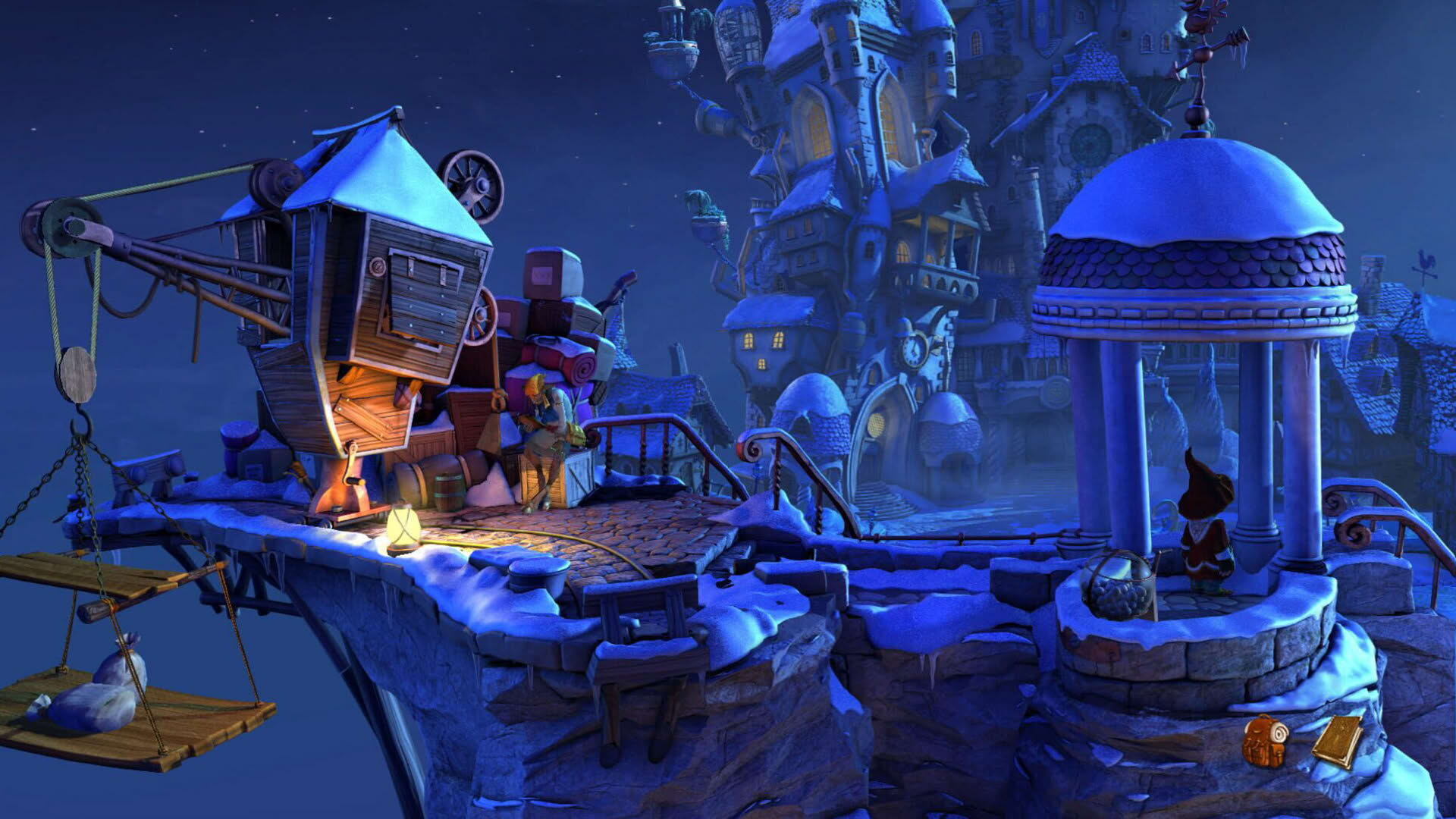 Screenshot for The Book of Unwritten Tales 2