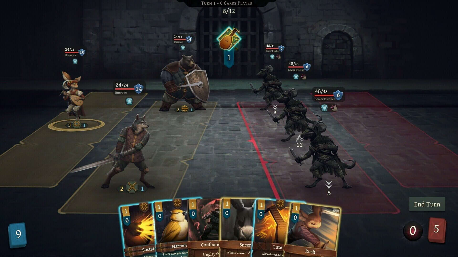 Screenshot for Banners of Ruin: Moonstone