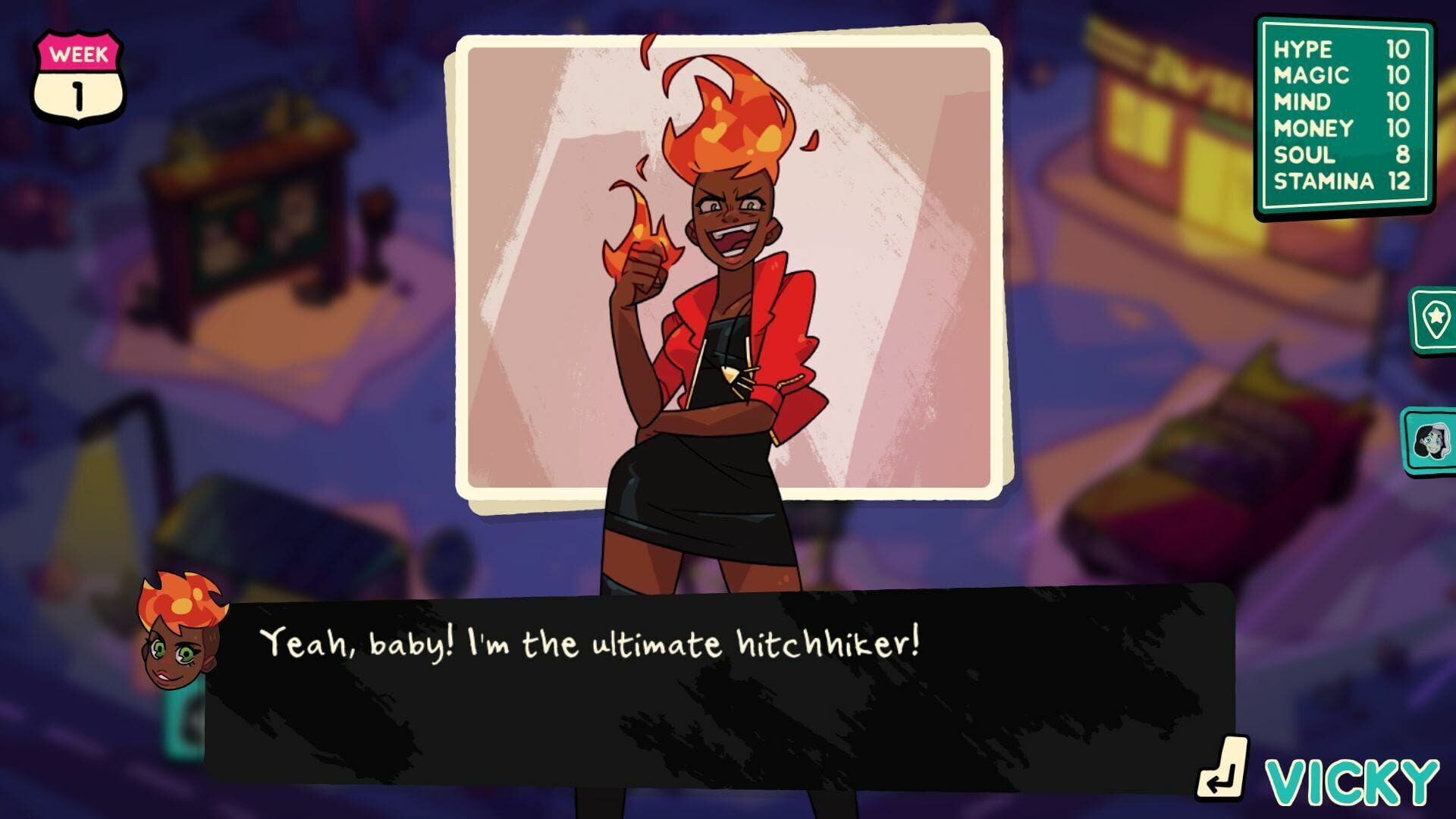 Screenshot for Monster Prom 3: Monster Roadtrip - Hitchhiker Pack: Amira & Oz