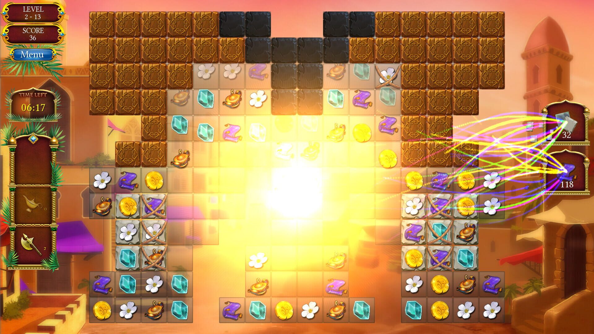 Screenshot for Amanda's Magic Book 6: Aladdin's Magic Lamp