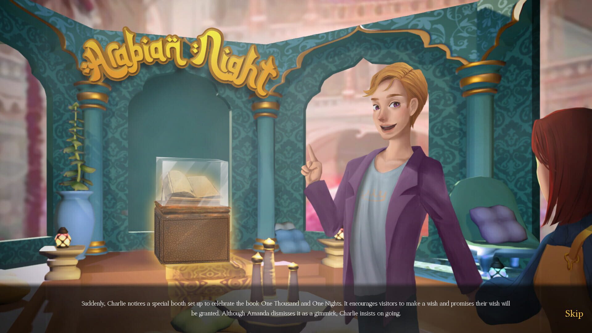 Screenshot for Amanda's Magic Book 6: Aladdin's Magic Lamp
