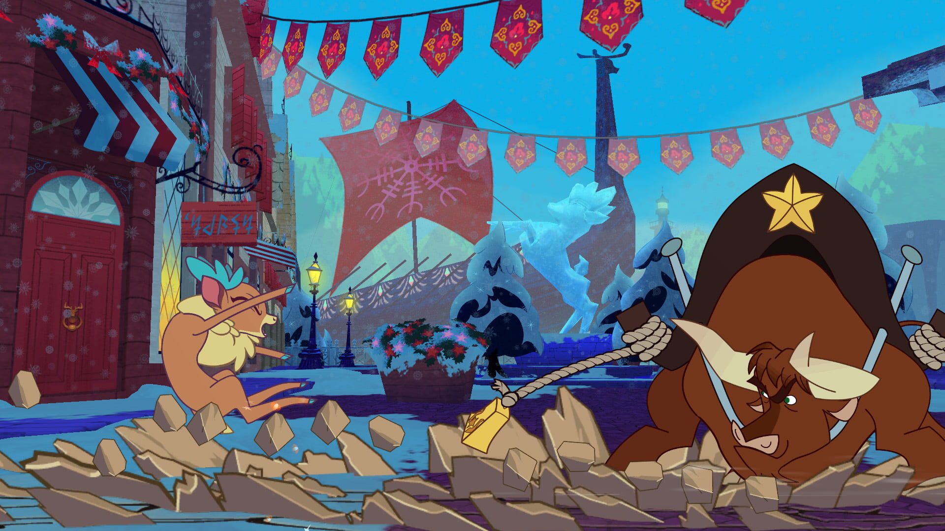 Screenshot for Them's Fightin' Herds: Texas