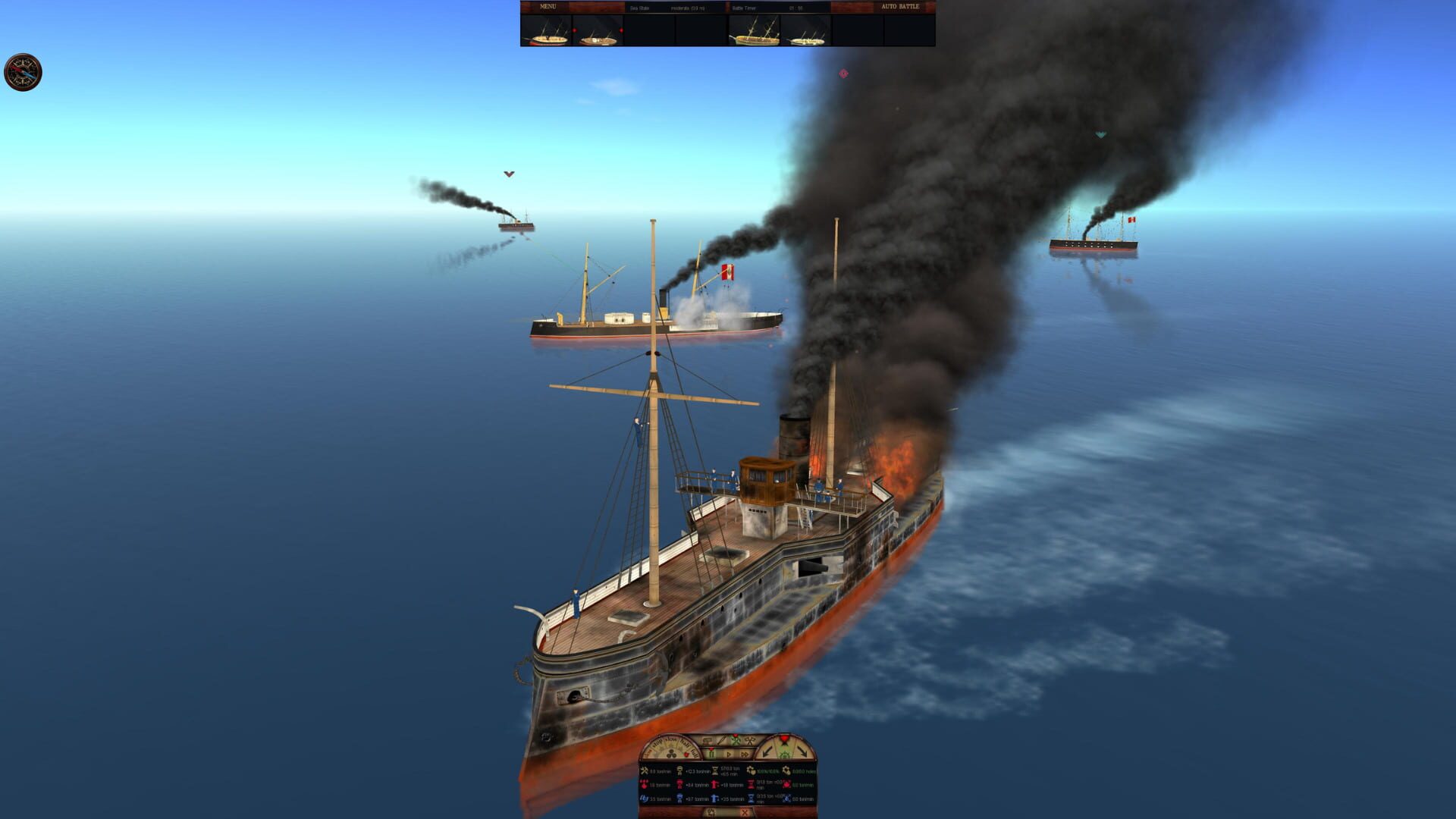 Screenshot for Clad in Iron War of the Pacific 1879
