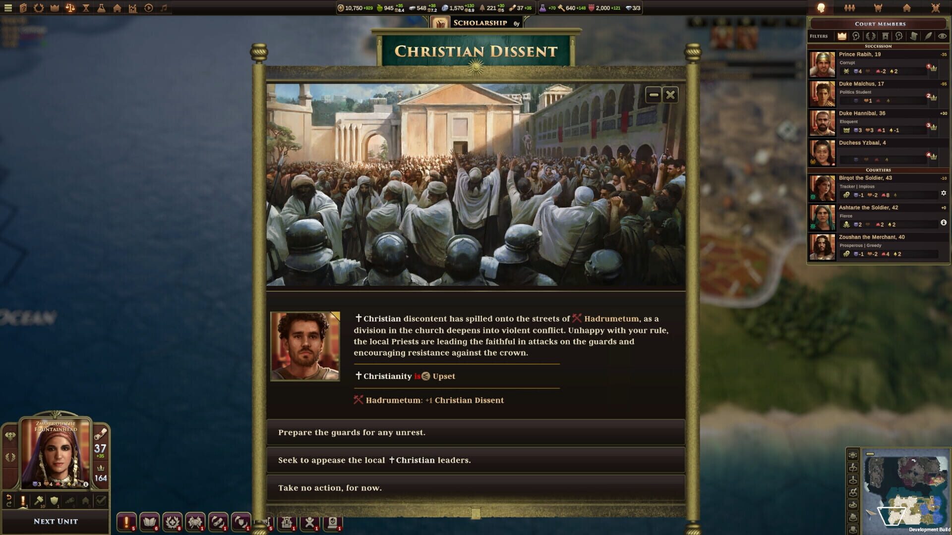 Screenshot for Old World: The Sacred and The Profane