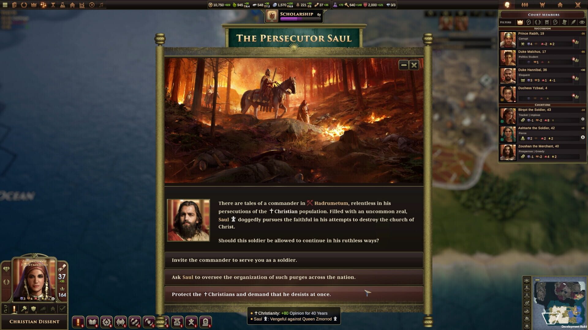 Screenshot for Old World: The Sacred and The Profane