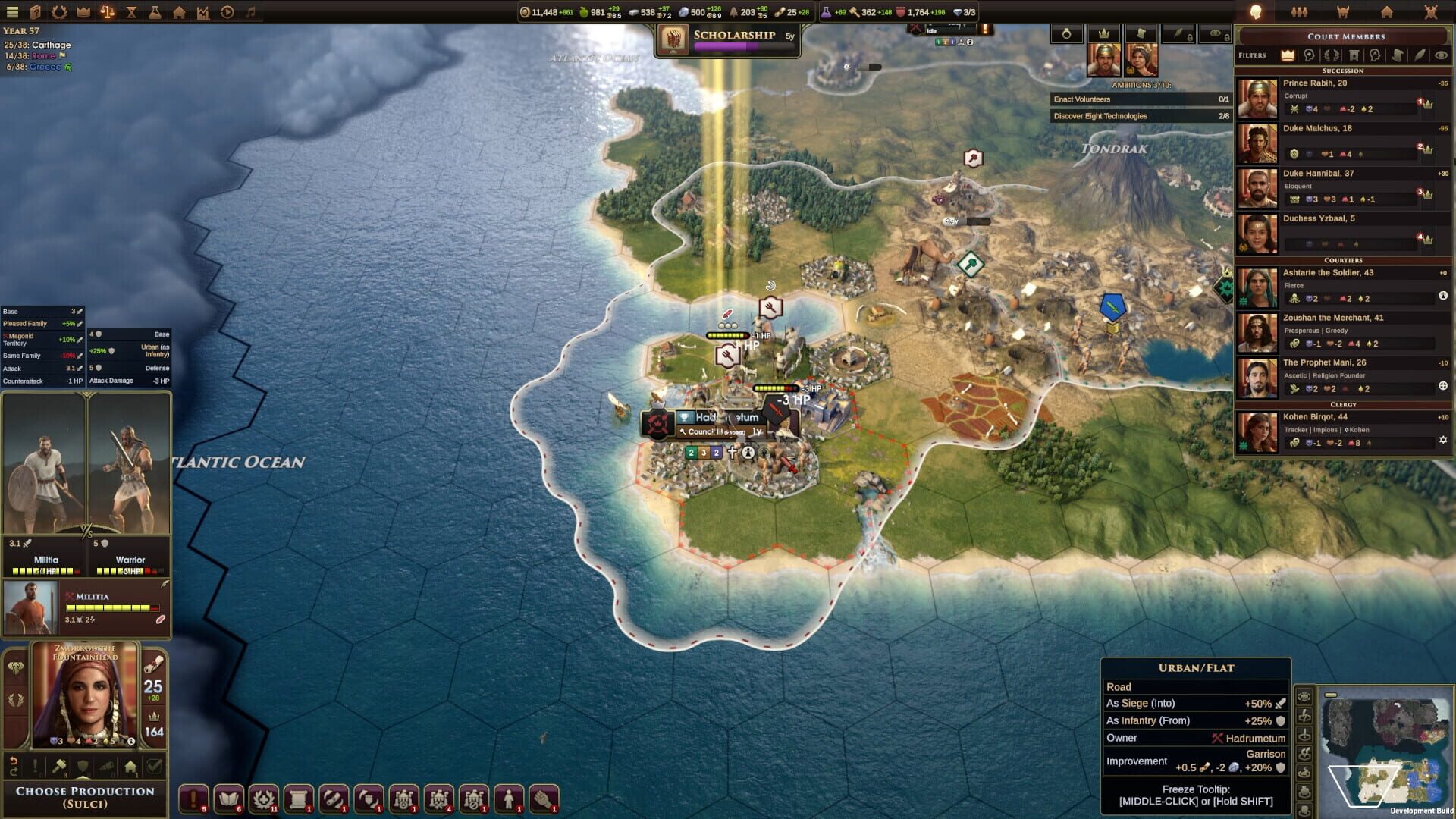 Screenshot for Old World: The Sacred and The Profane