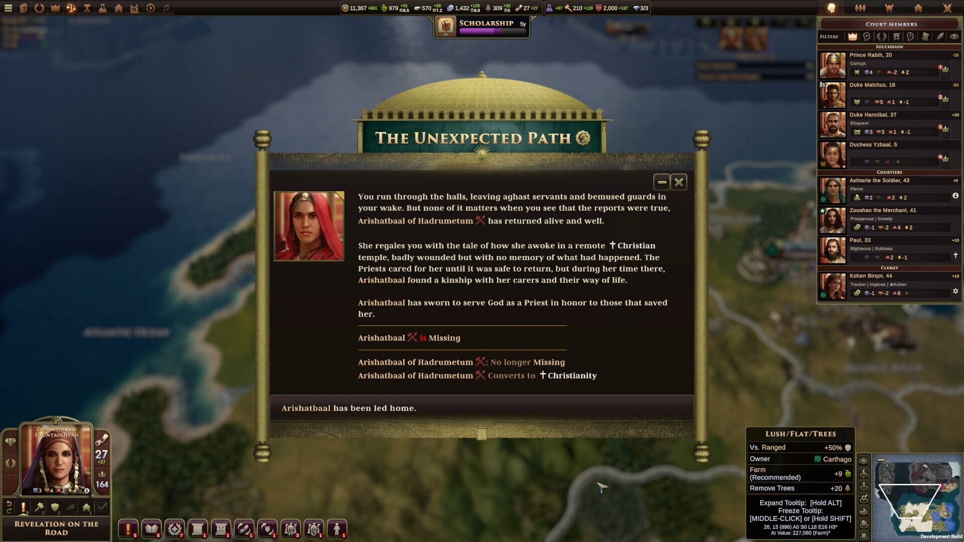 Screenshot for Old World: The Sacred and The Profane