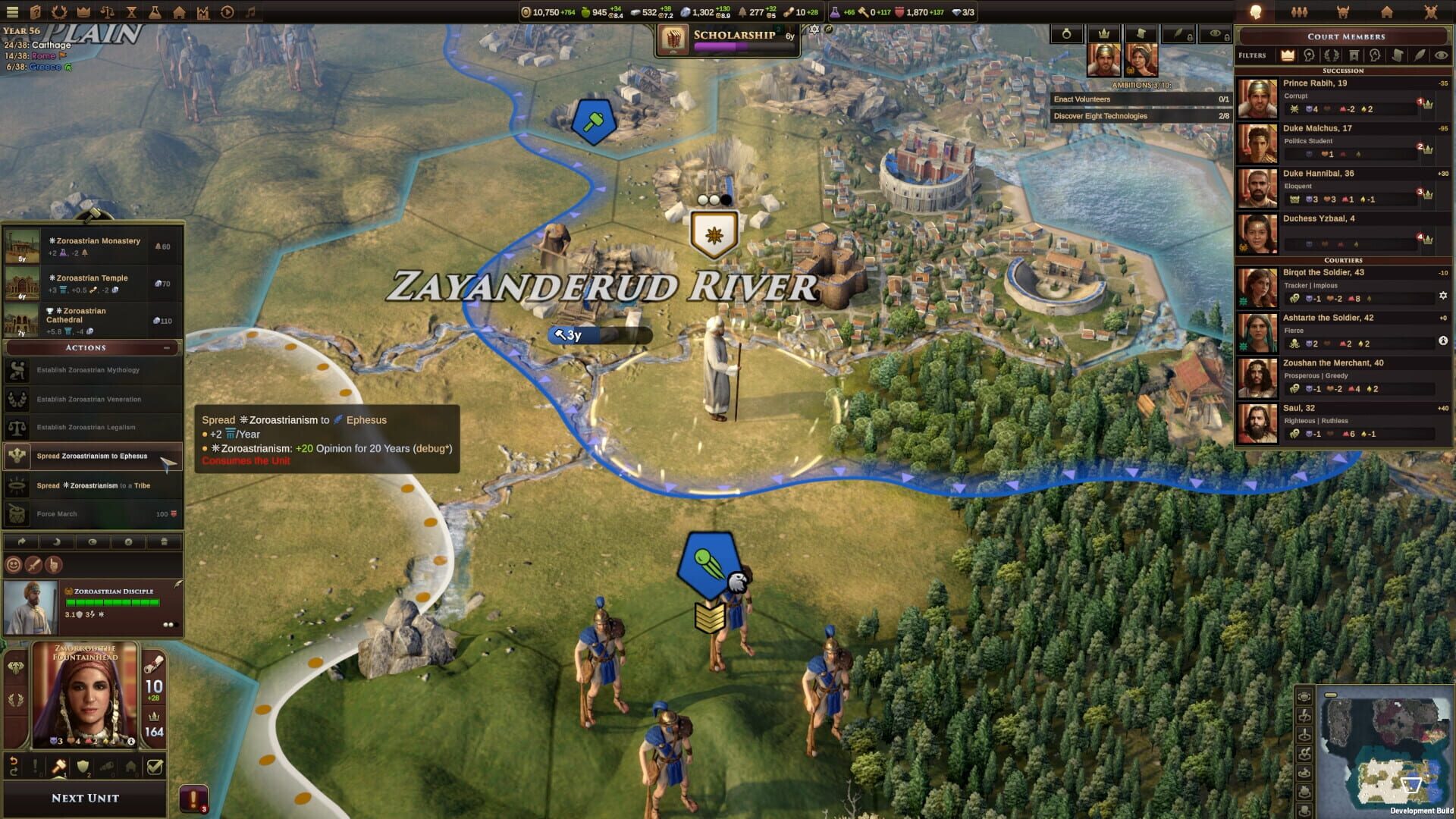Screenshot for Old World: The Sacred and The Profane