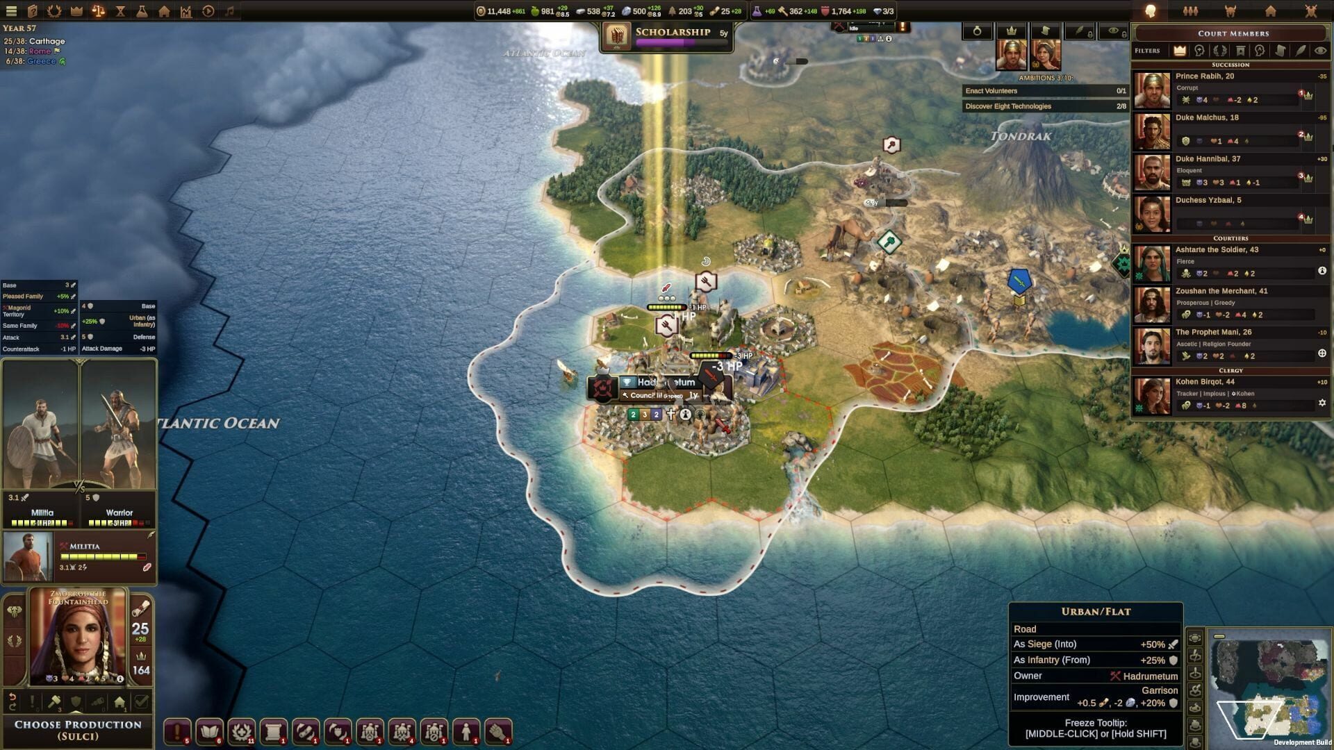 Screenshot for Old World: The Sacred and The Profane