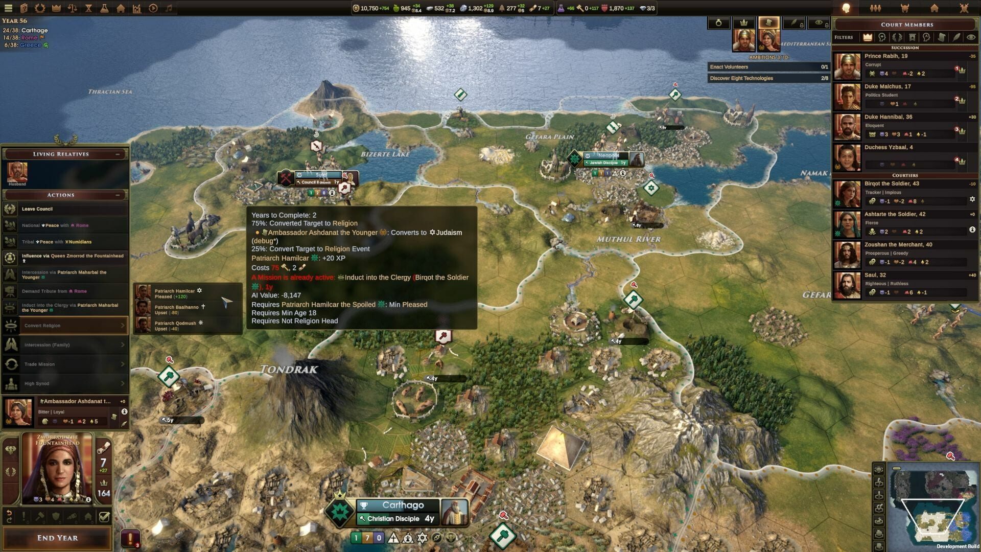 Screenshot for Old World: The Sacred and The Profane