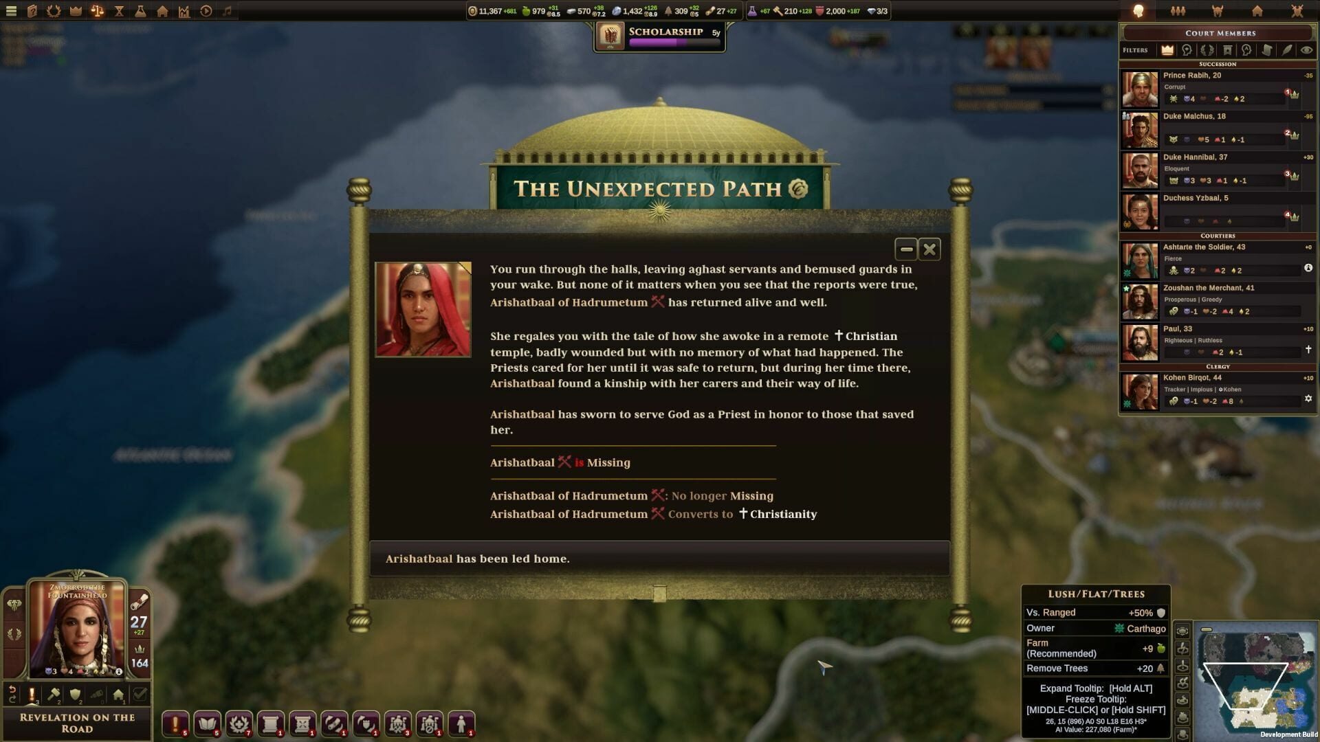 Screenshot for Old World: The Sacred and The Profane