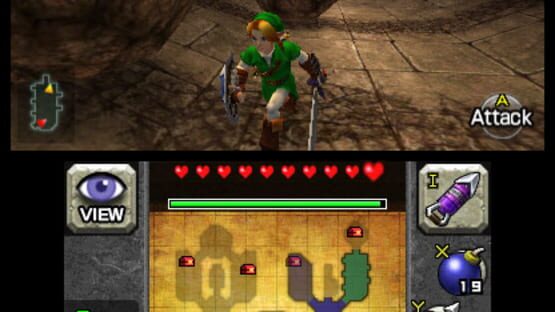 Screenshot for The Legend of Zelda: Ocarina of Time 3D