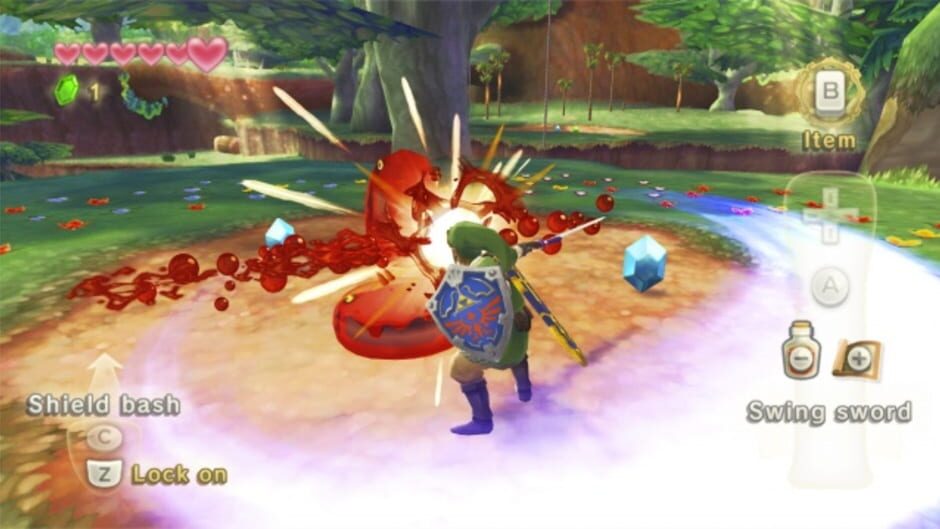 Screenshot for The Legend of Zelda: Skyward Sword
