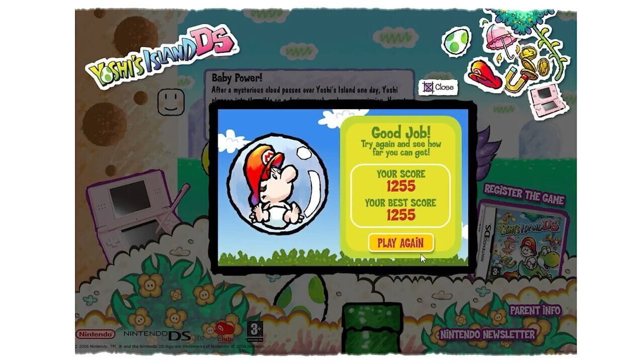 Screenshot for Yoshi's Egg Toss