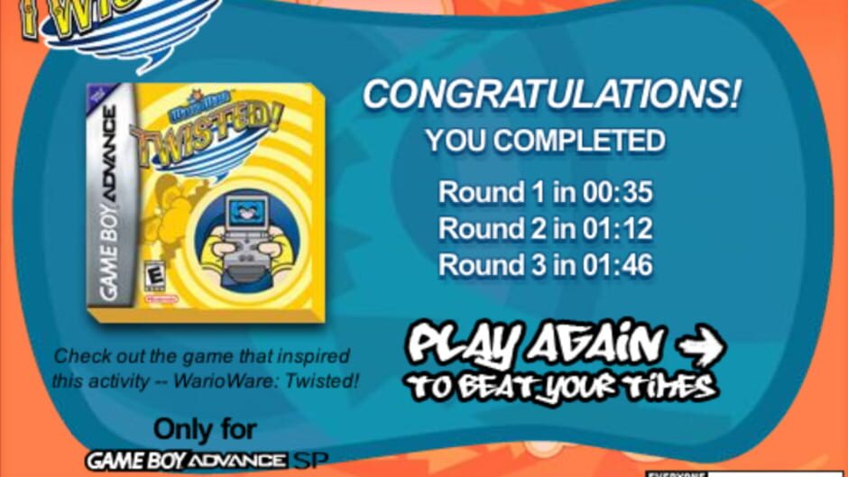 Screenshot for WarioWare: Twisted! - Marble Maze Game