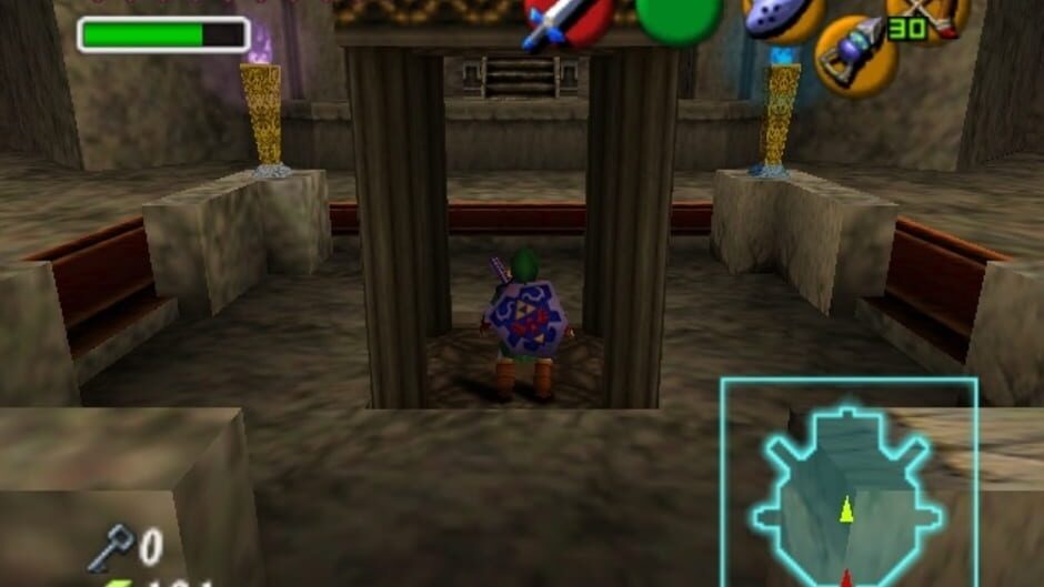 Screenshot for The Legend of Zelda: Ocarina of Time - Master Quest