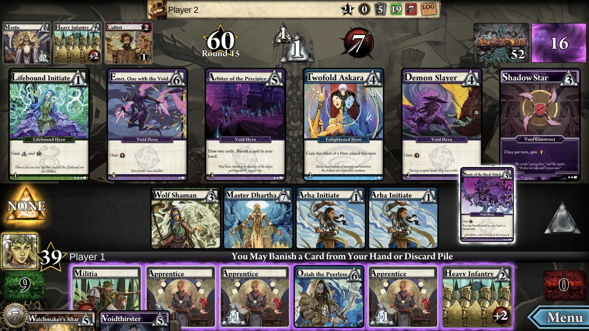 Screenshot for Ascension: Deckbuilding Game
