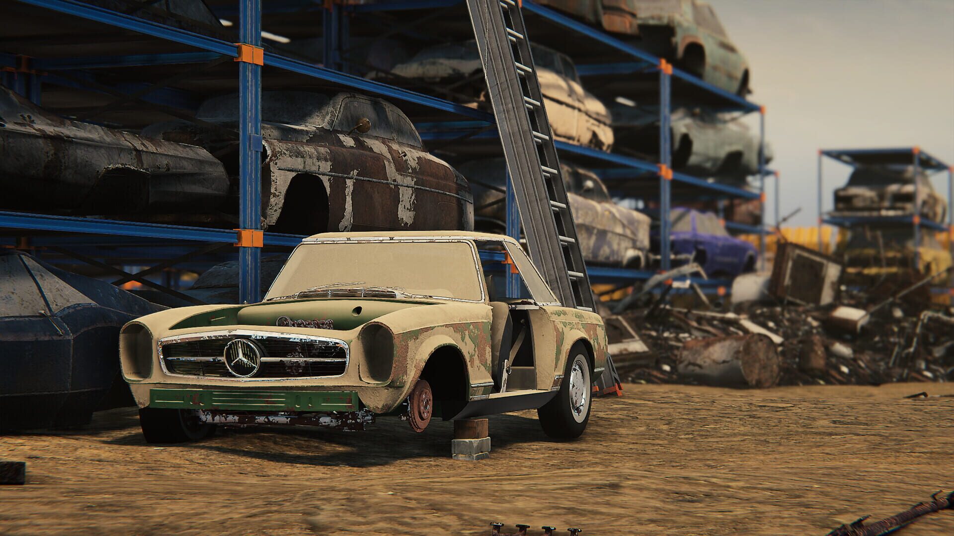 Screenshot for Car Mechanic Simulator 2021: Mercedes-Benz Remastered DLC
