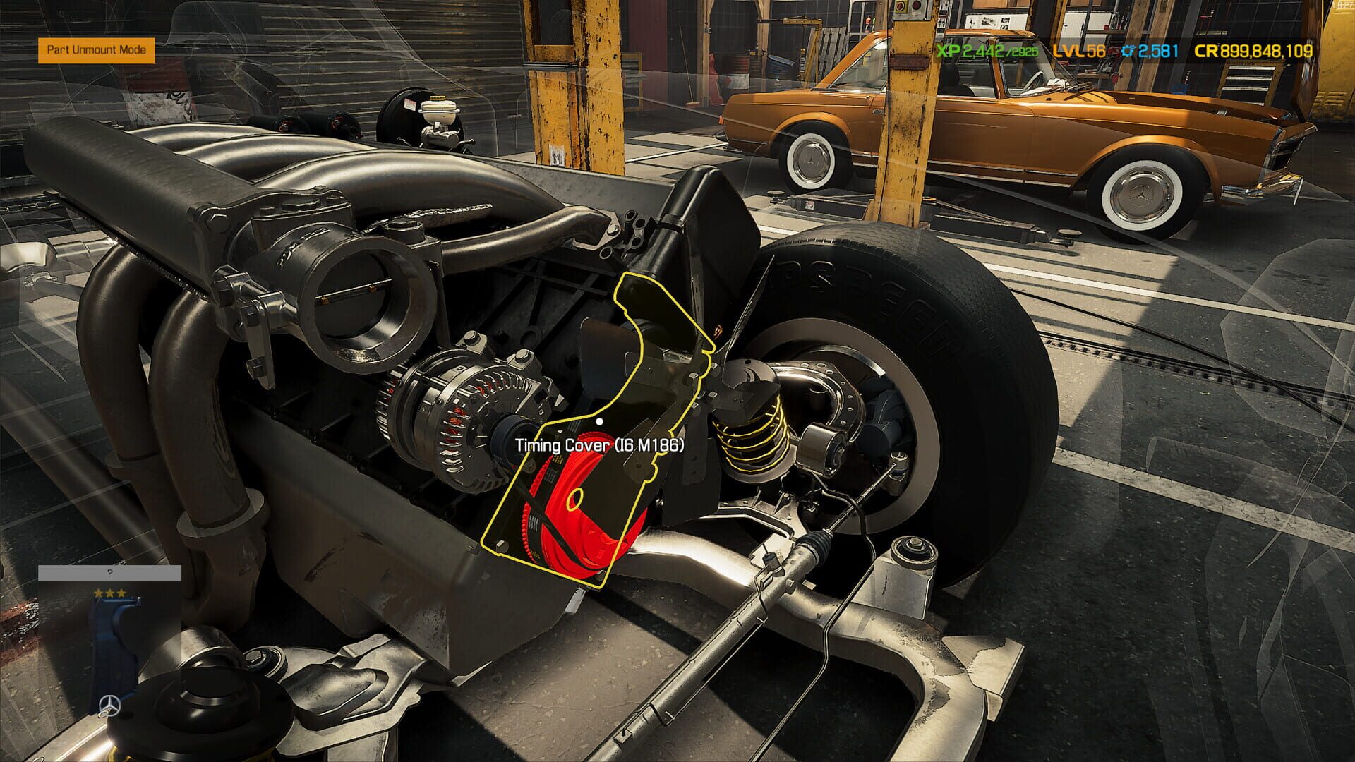 Screenshot for Car Mechanic Simulator 2021: Mercedes-Benz Remastered DLC