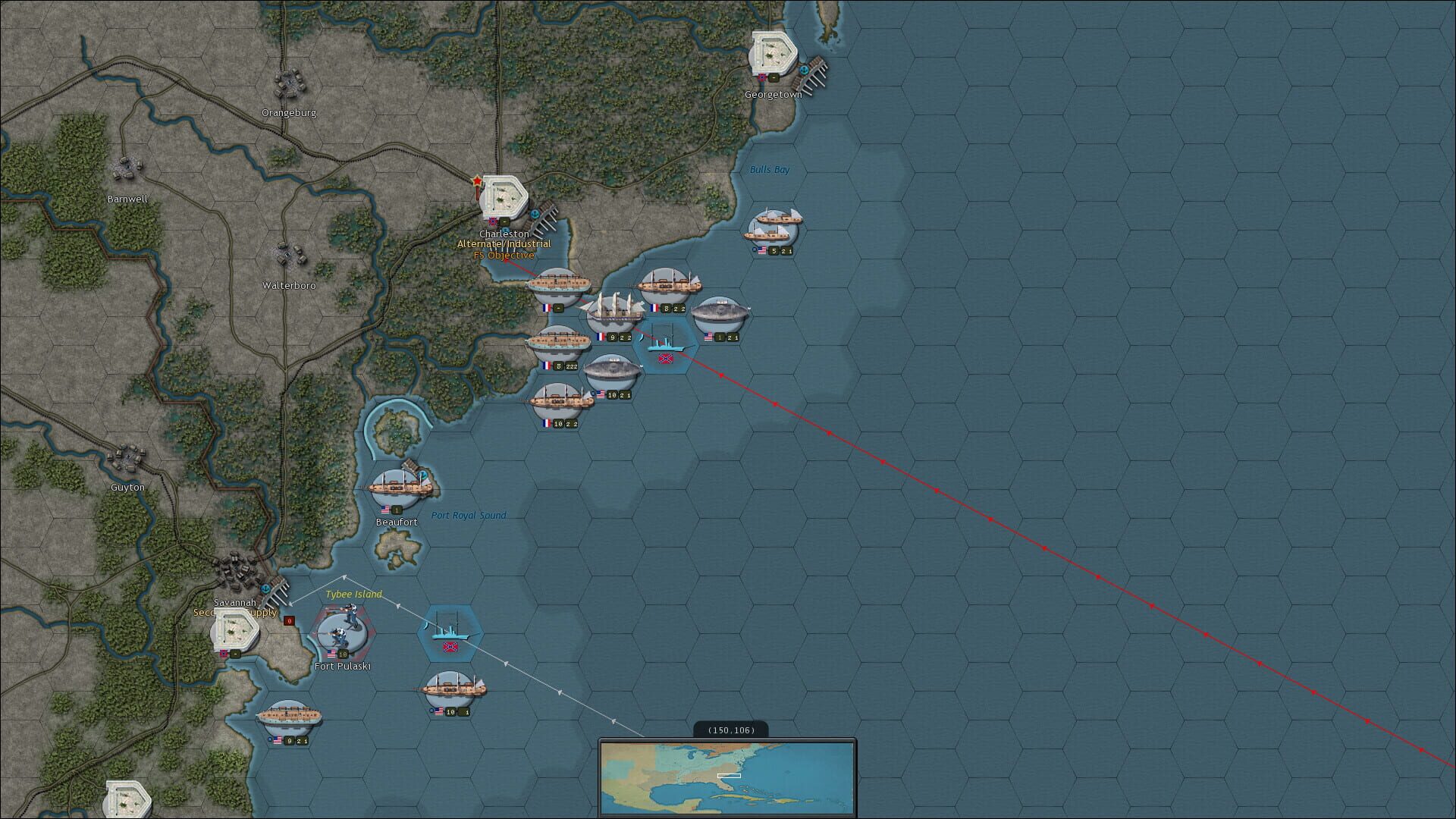 Screenshot for Strategic Command: American Civil War - Wars in the Americas