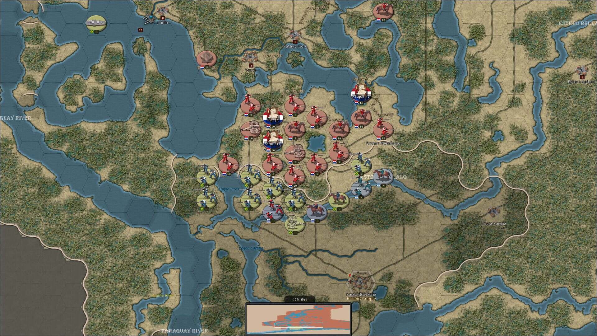 Screenshot for Strategic Command: American Civil War - Wars in the Americas