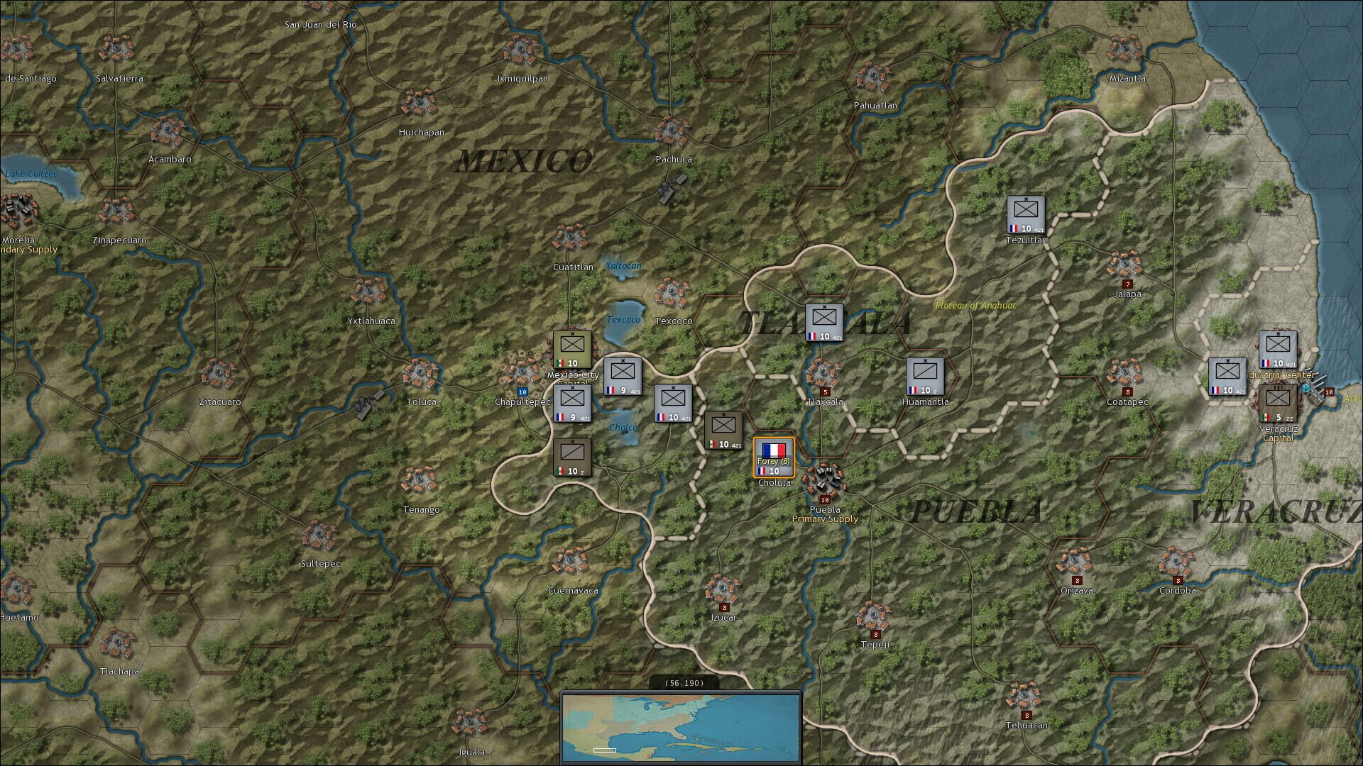 Screenshot for Strategic Command: American Civil War - Wars in the Americas