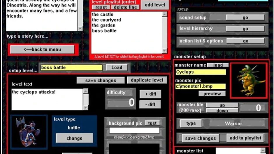 Screenshot for RPG Workshop Max