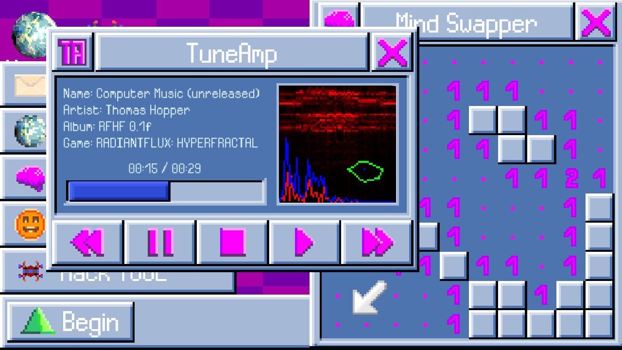 Screenshot for Radiant Flux: Hyperfractal 4.0