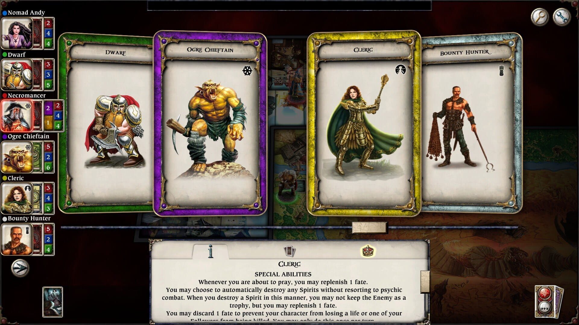 Screenshot for Talisman: Digital Edition
